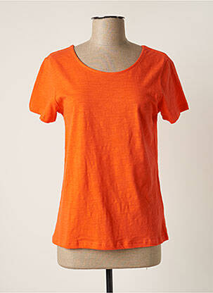 T-shirt orange ÉTYMOLOGIE pour femme