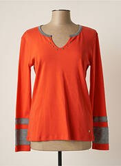 T-shirt orange THALASSA pour femme seconde vue