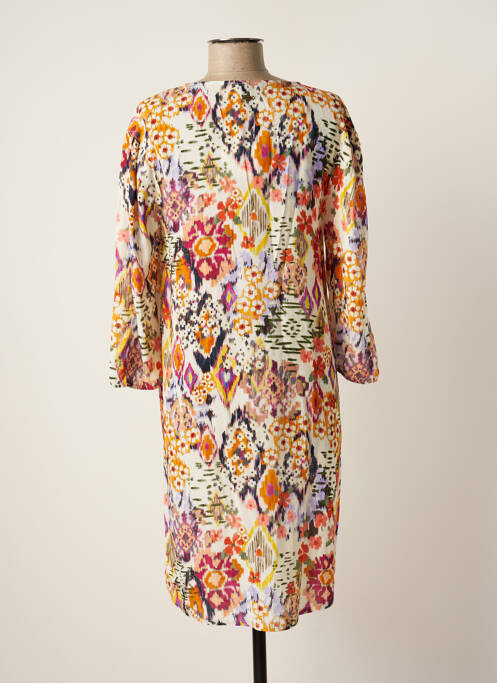 Robe courte orange THALASSA pour femme