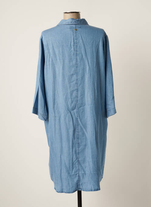 Robe mi-longue bleu ÉTYMOLOGIE pour femme