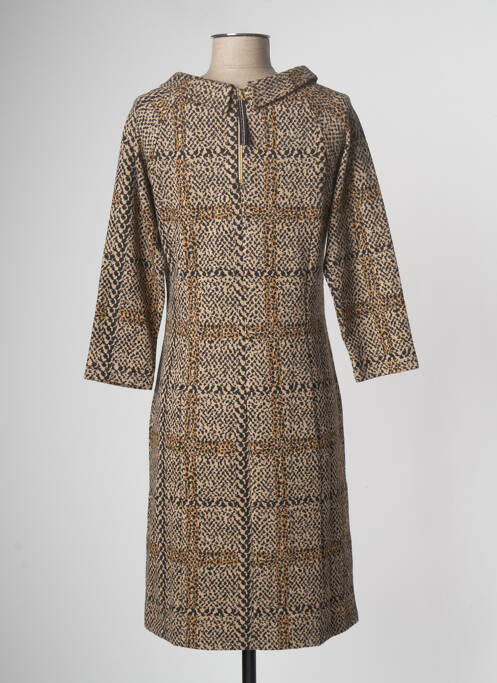 Robe mi-longue beige BETTY BARCLAY pour femme