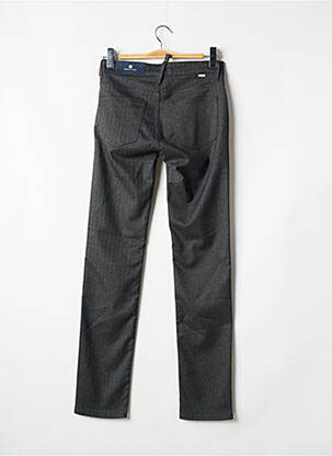 Pantalon slim stretch taille normale noir SERGE BLANCO homme