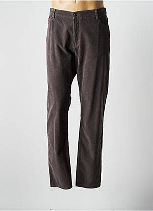 Pantalon slim gris SERGE BLANCO pour homme