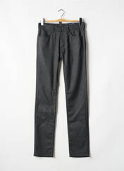 Pantalon slim noir SERGE BLANCO pour homme seconde vue