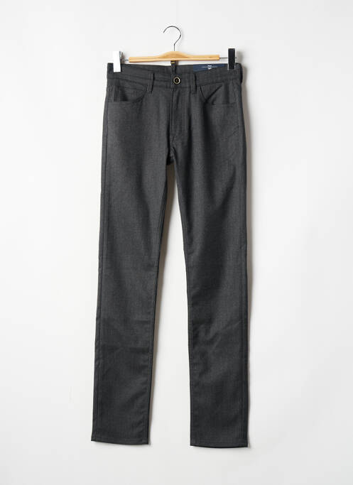 Pantalon slim stretch taille normale noir SERGE BLANCO homme