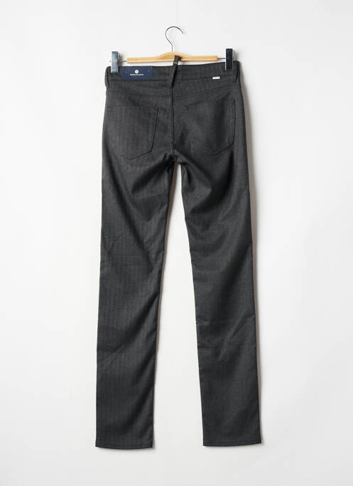 Pantalon slim stretch taille normale noir SERGE BLANCO homme