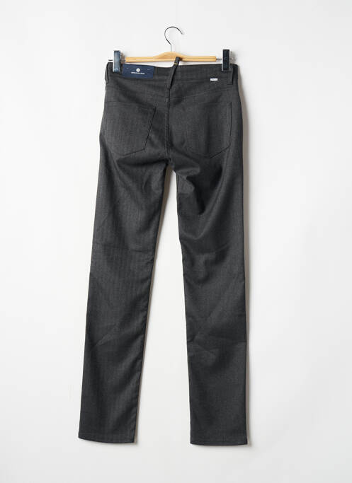 Pantalon slim stretch taille normale noir SERGE BLANCO homme