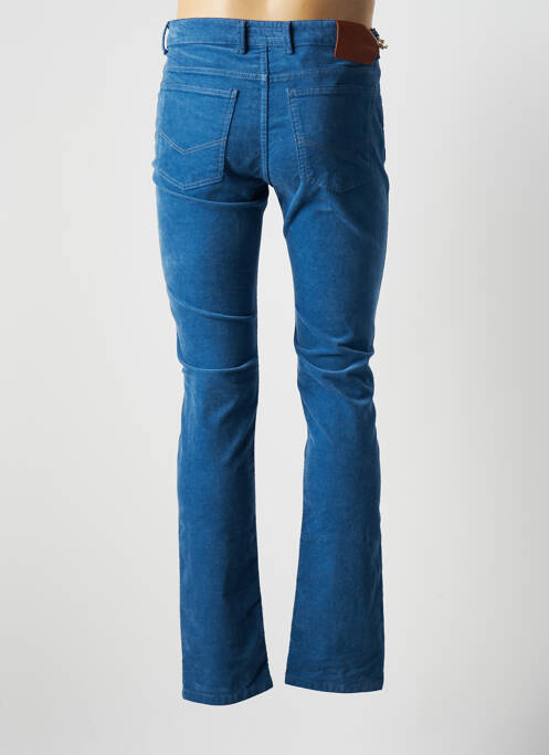 Pantalon droit bleu MCLASSICS pour homme