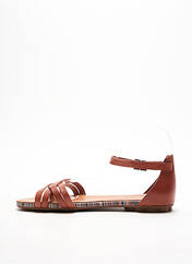 Sandales/Nu pieds marron PORRONET pour femme seconde vue
