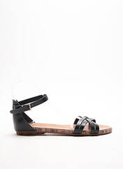 Sandales/Nu pieds noir PORRONET pour femme seconde vue