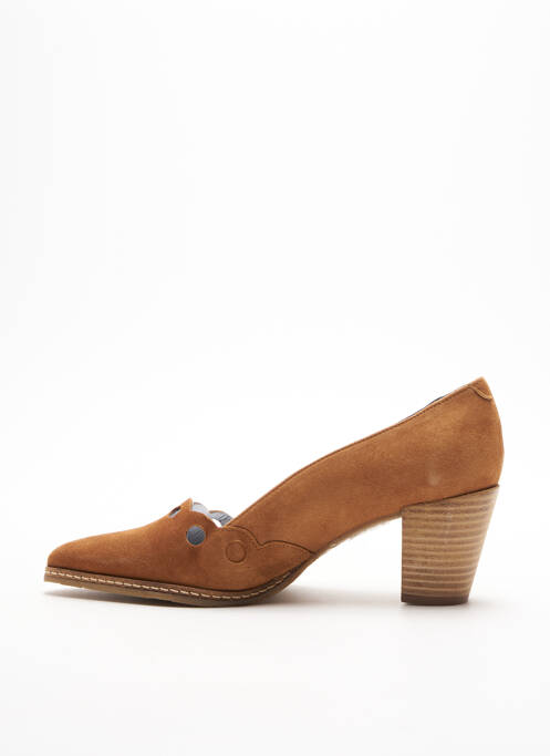 Escarpins marron MYMA pour femme