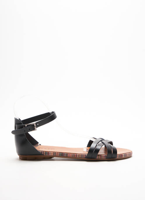 Sandales/Nu pieds noir PORRONET pour femme