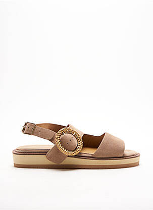 Sandales/Nu pieds beige SCHMOOVE pour femme