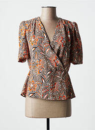 Top manches courtes manches courtes orange MORGAN femme