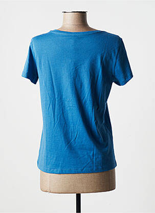 T-shirt stretch manches courtes bleu TIFFOSI femme