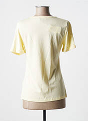 T-shirt jaune MORGAN pour femme seconde vue
