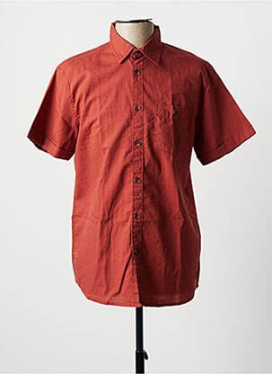 Chemise manches courtes poches marron TIFFOSI homme
