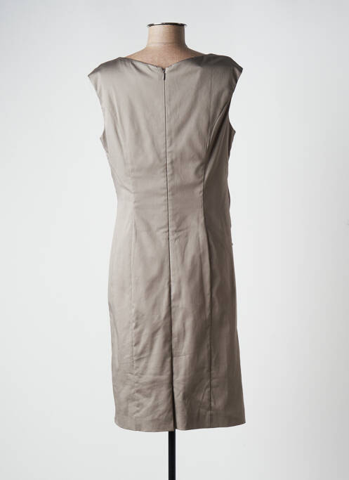 Robe mi-longue gris VERA MONT pour femme