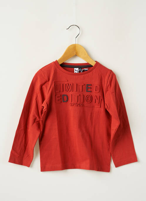 T-shirt rouge 3 POMMES pour garçon