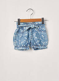 Short poches taille ajustable bleu 3 POMMES fille