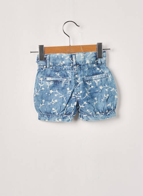 Short bleu 3 POMMES pour fille