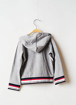 Veste casual col rond gris 3 POMMES fille
