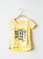 T-shirt jaune GUESS pour fille seconde vue