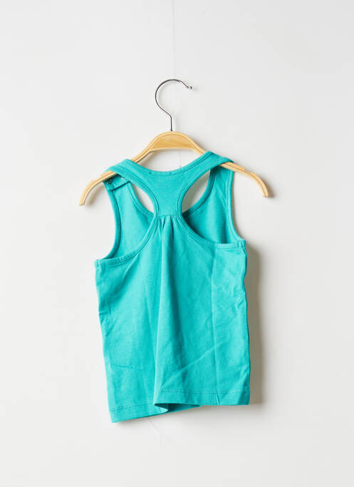 Débardeur bleu 3 POMMES pour fille
