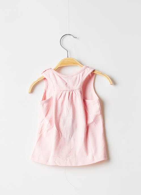 Débardeur rose 3 POMMES pour fille