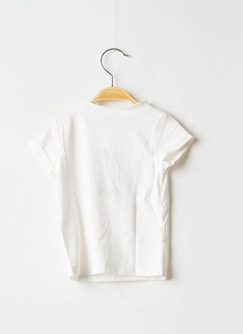 T-shirt blanc 3 POMMES pour fille