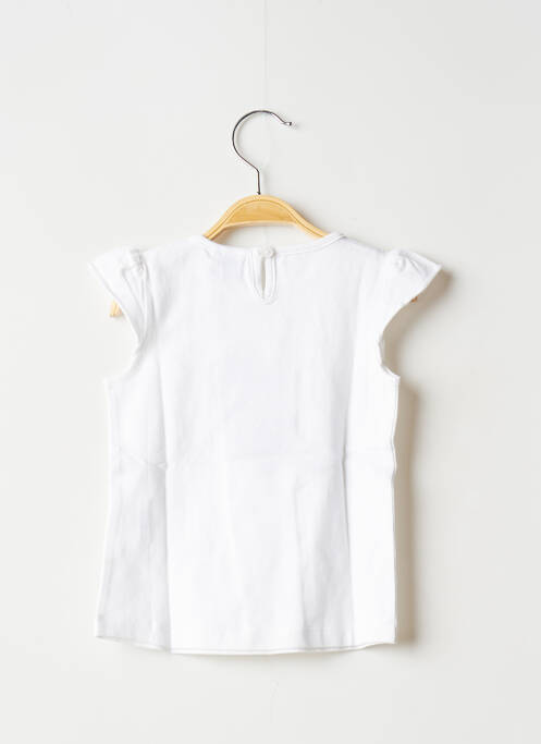 T-shirt blanc 3 POMMES pour fille