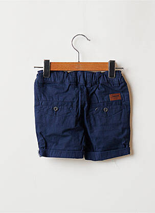 Bermuda fermeture zippée sous rabat boutonné bleu TIMBERLAND garcon