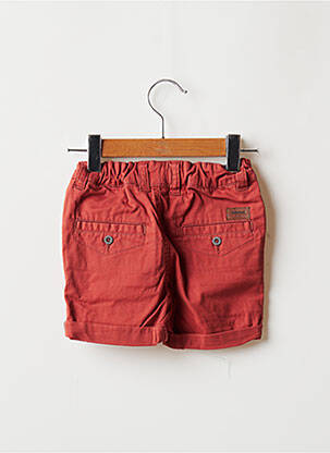 Bermuda fermeture zippée sous rabat boutonné marron TIMBERLAND garçon
