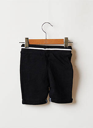 Bermuda tissage popeline taille élastique noir TIMBERLAND garçon