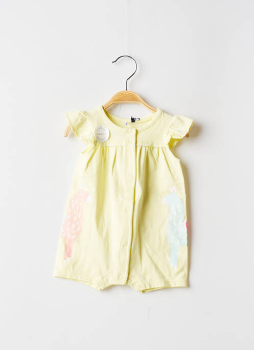 Pyjama jaune 3 POMMES pour fille