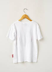 T-shirt blanc LE TEMPS DES CERISES pour garçon seconde vue