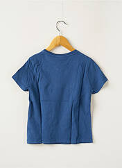 T-shirt bleu LE TEMPS DES CERISES pour garçon seconde vue