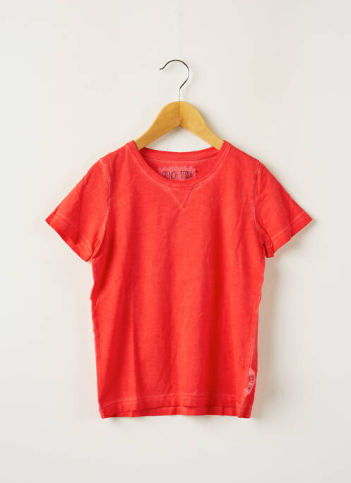 T-shirt rouge FRENCH TERRY 1818 pour garçon