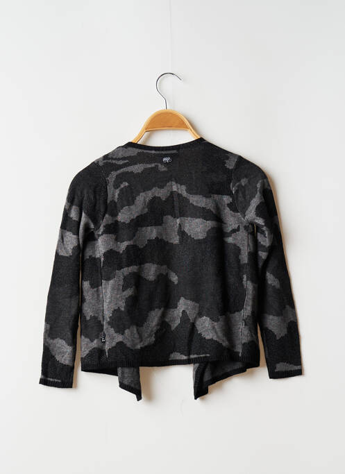 Gilet manches longues noir LE TEMPS DES CERISES pour fille