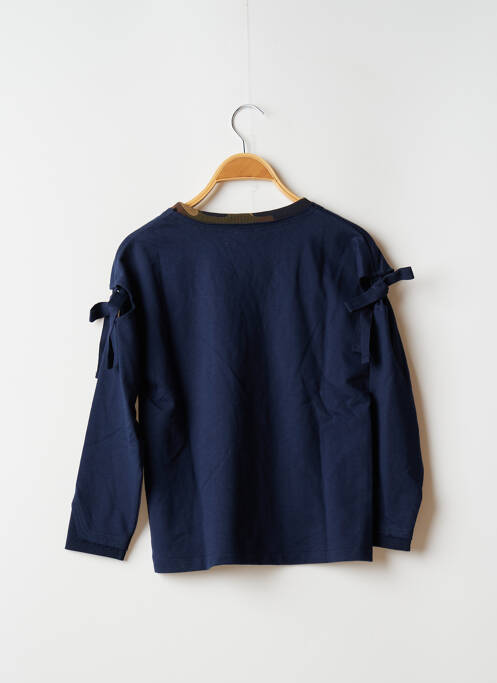 Sweat-shirt bleu TEDDY SMITH pour fille