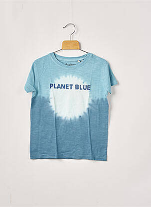 T-shirt bleu PEPE JEANS pour enfant