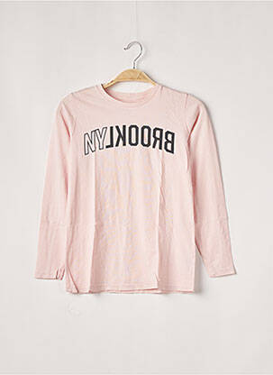 T-shirt rose CALIFORNIAN VINTAGE pour fille
