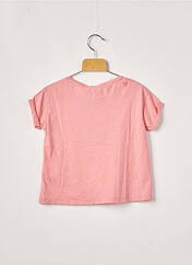 T-shirt rose PEPE JEANS pour fille seconde vue
