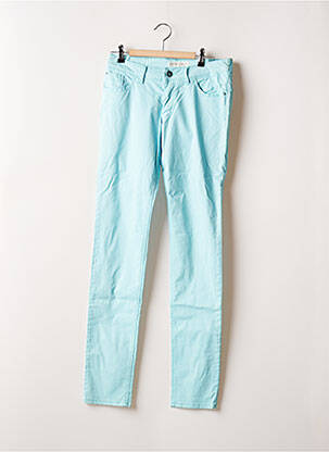 Pantalon slim stretch bleu TEDDY SMITH fille