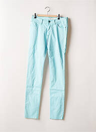 Pantalon slim stretch bleu TEDDY SMITH fille