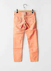 Pantalon slim orange PEPE JEANS pour fille seconde vue