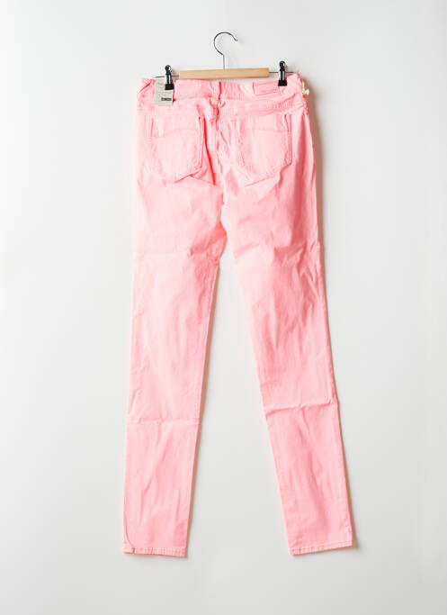 Pantalon slim stretch rose TEDDY SMITH fille