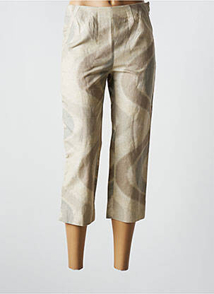 Pantacourt coupe droite taille normale beige GENTLEMAN FARMER femme