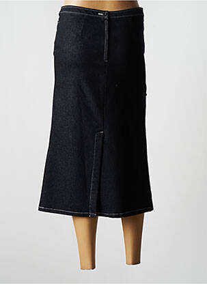 Jupe mi-longue stretch noir GENTLEMAN FARMER femme