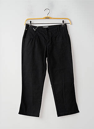 Pantacourt stretch taille normale noir NEW MAN femme